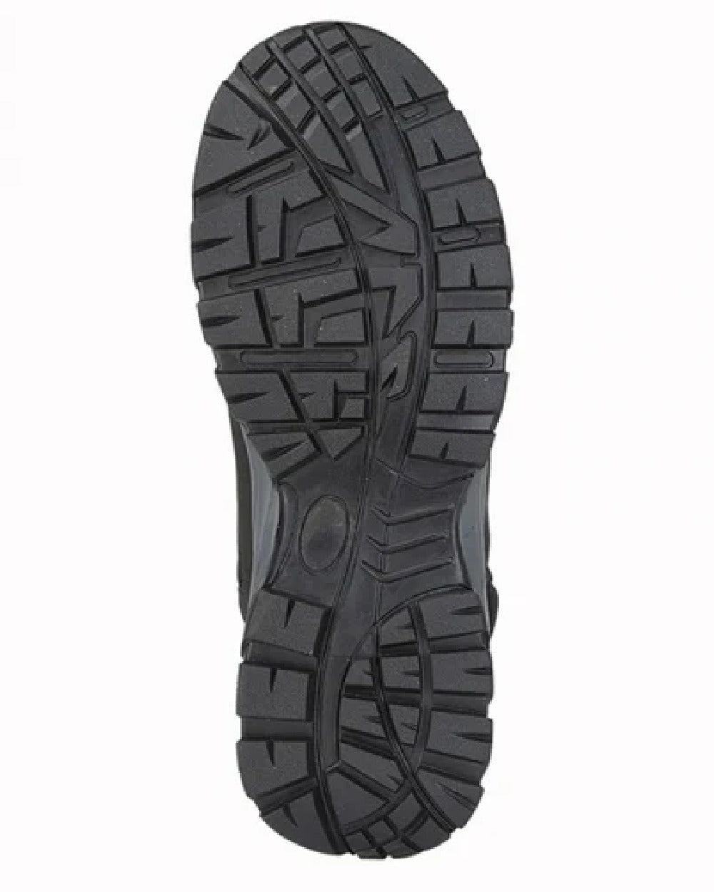 Black coloured Grafters Mens Action Nubuck Safety Ankle Boots on white background