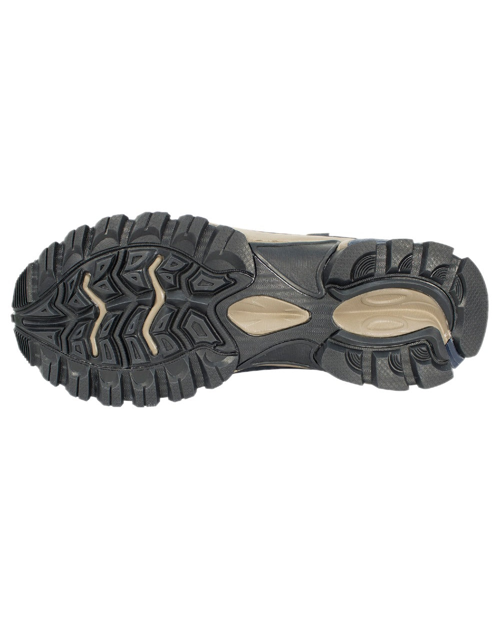 Navy Coloured Hoggs of Fife Cairn Pro Waterproof Hiking Shoes on white background