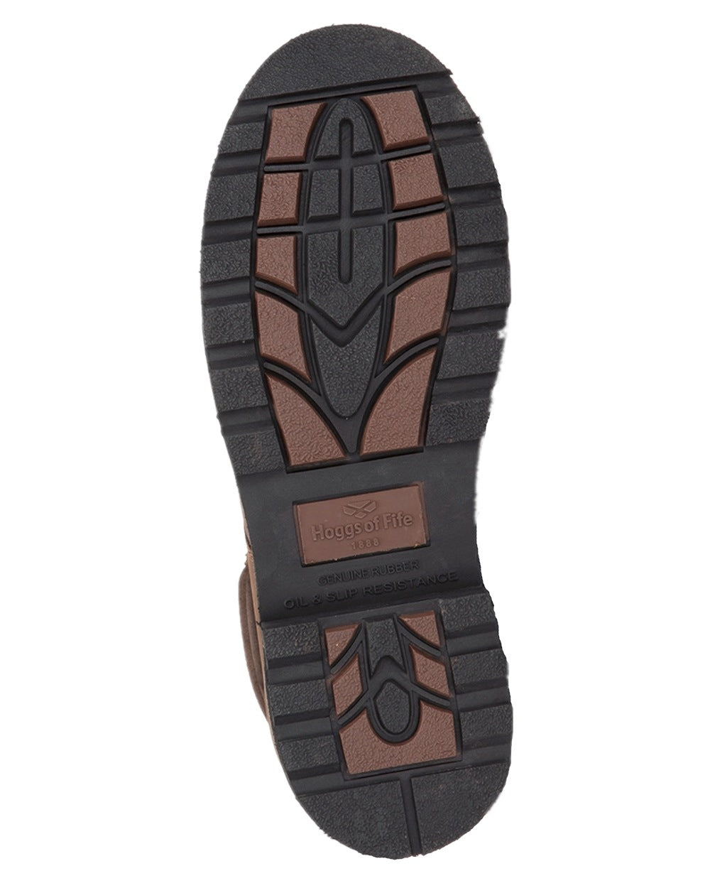 Crazy Horse Brown Coloured Hoggs of Fife Cronos Pro Boot on white background