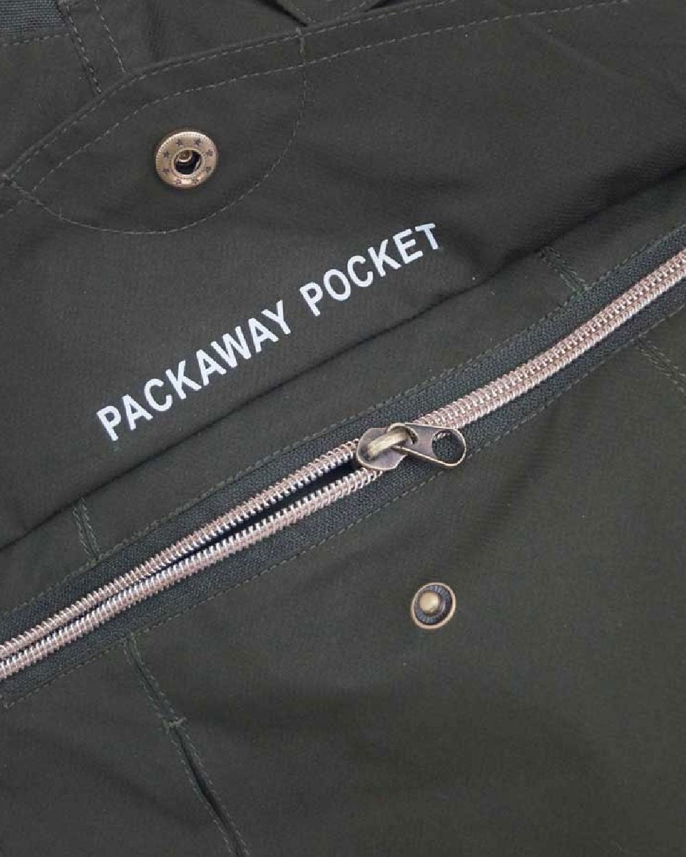 Fen Green Coloured Hoggs of Fife Culloden Waterproof Trousers on white background