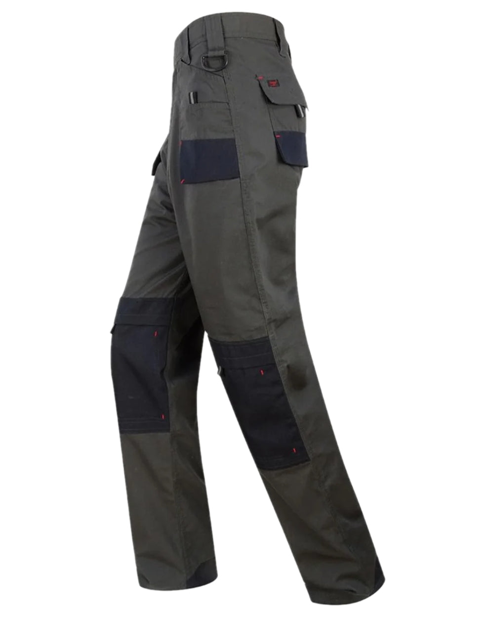 Charcoal Black Coloured Hoggs of Fife Granite II Utility Thermal Trousers on white background