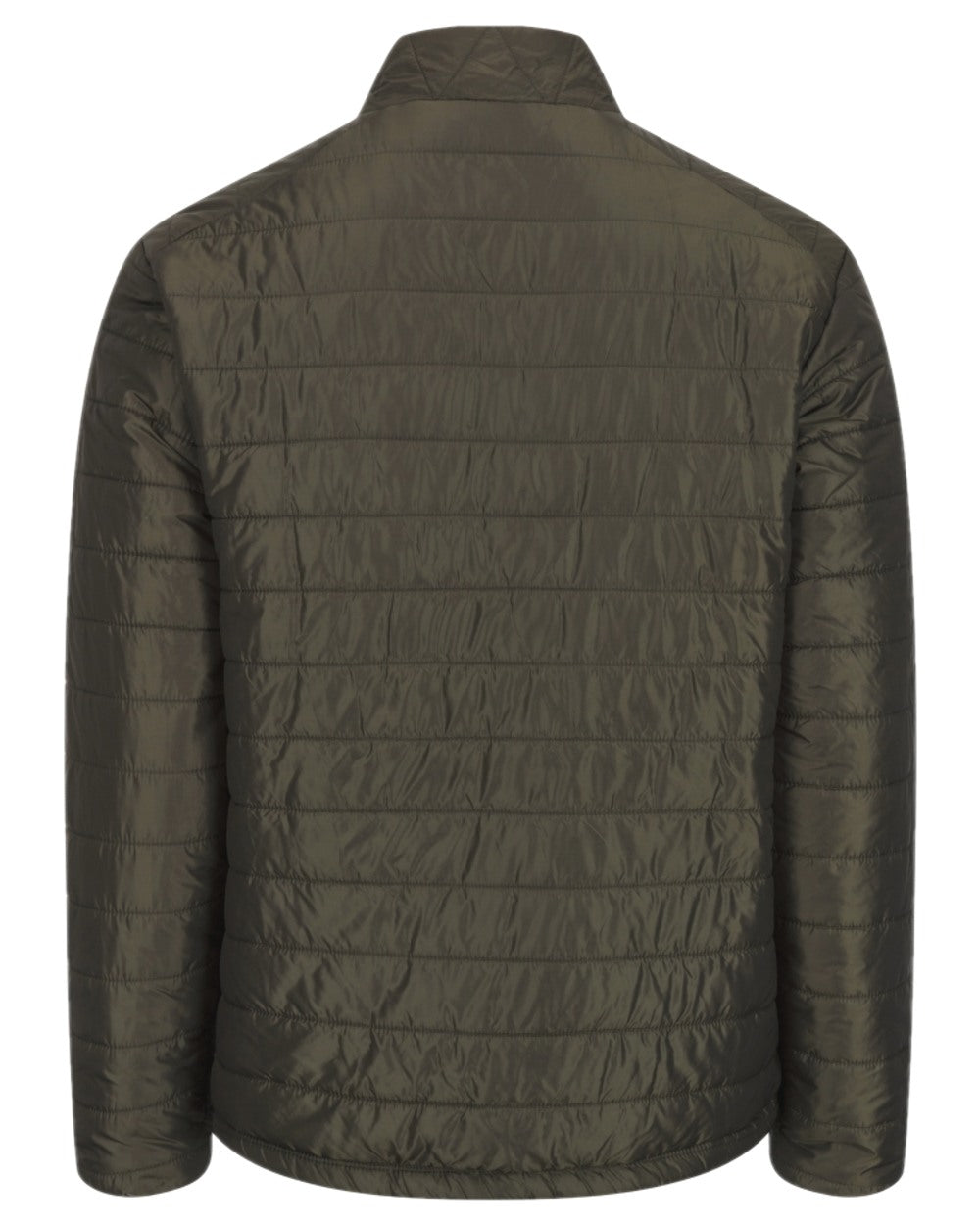 Olive Merlot Coloured Hoggs of Fife Kingston Lightweight Quilted Jacket on white background