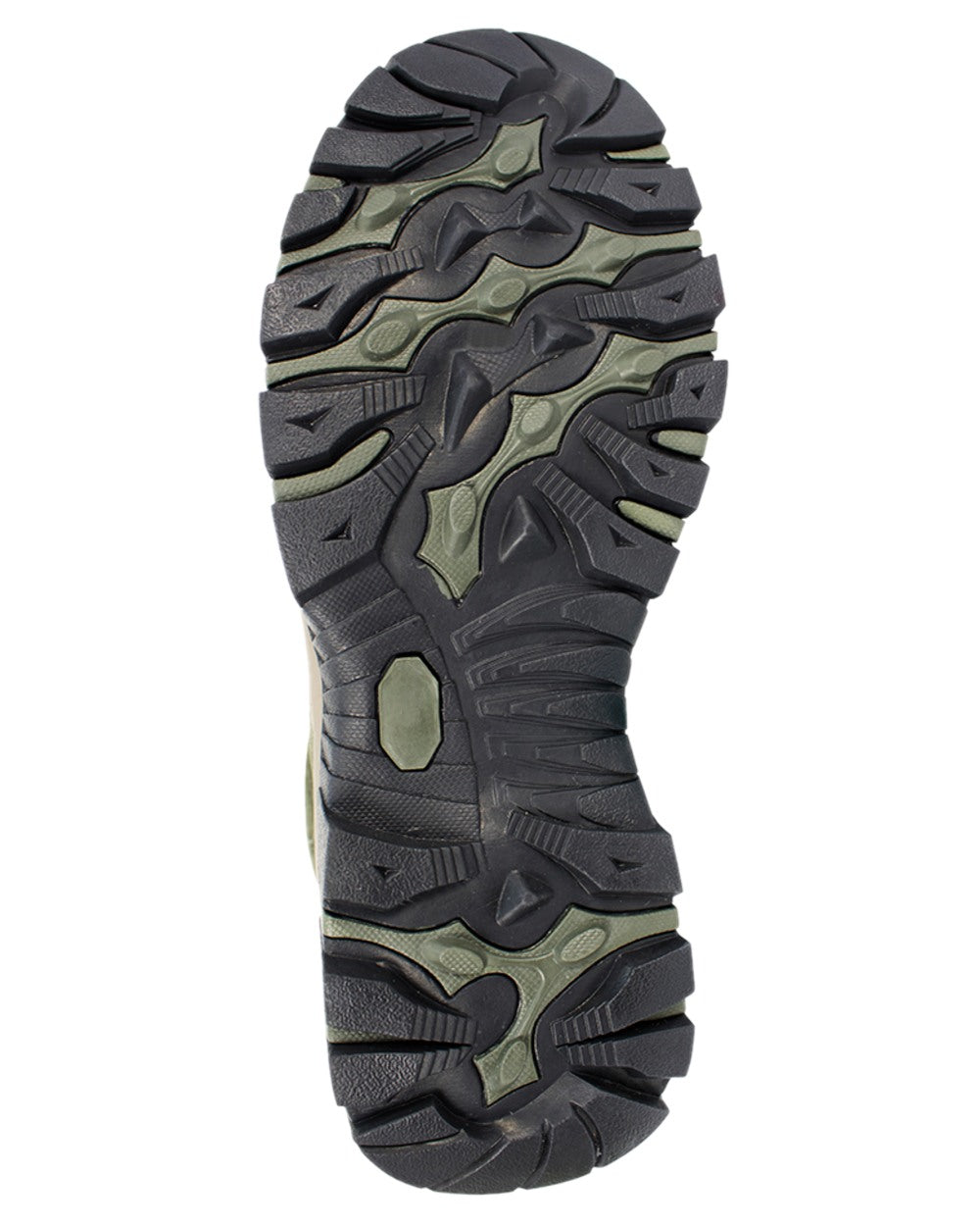 Loden Green Coloured Hoggs of Fife Nevis Waterproof Hiking Boots on white background