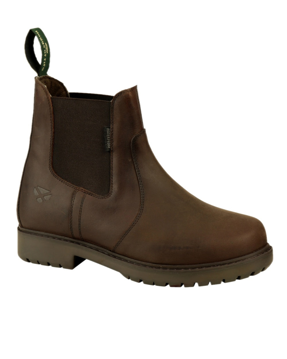 Dark Brown Coloured Hoggs of Fife Northumberland II Ladies Dealer Boots on white background