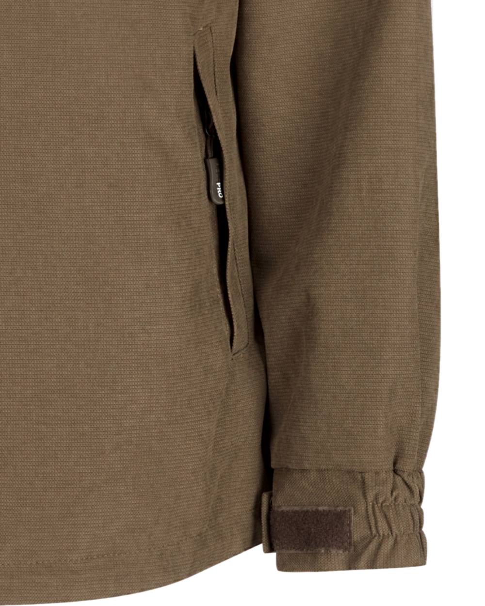 Sage Coloured Hoggs of Fife Struther Ladies Smock Field Jacket on white background