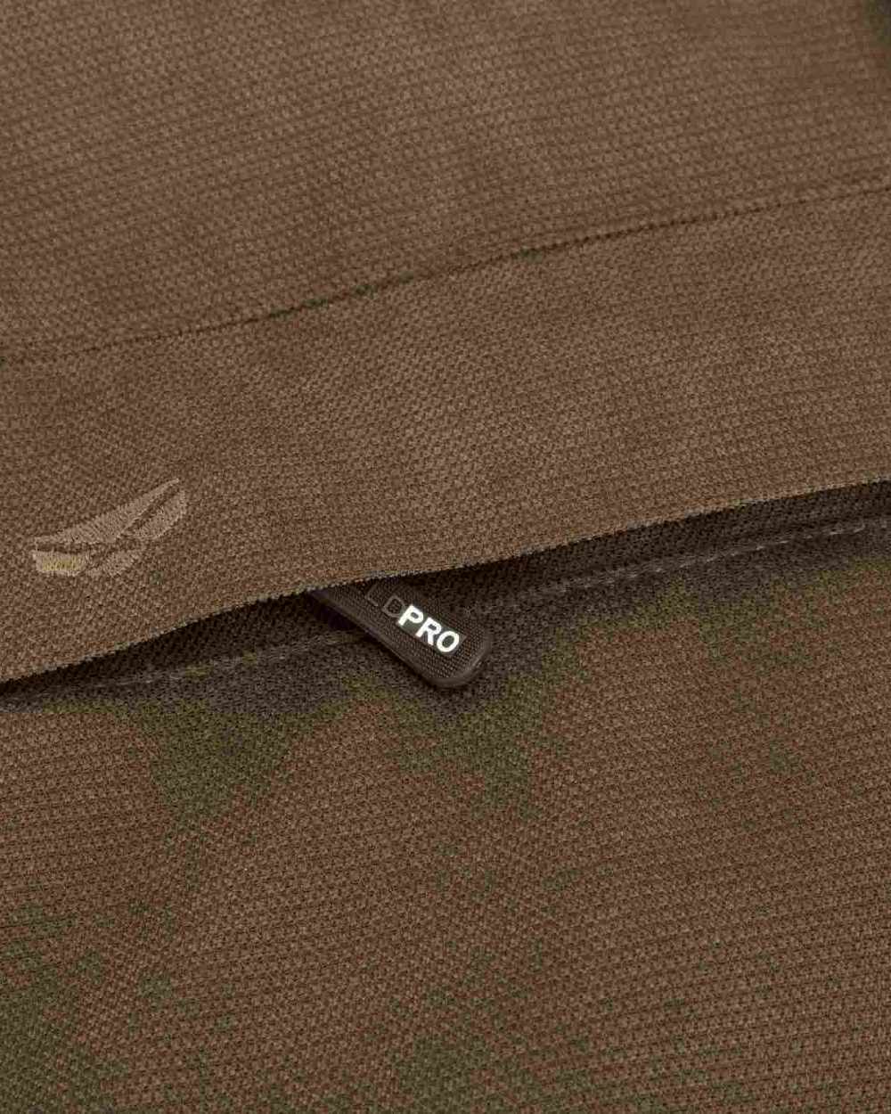 Sage Coloured Hoggs of Fife Struther Ladies Smock Field Jacket on white background
