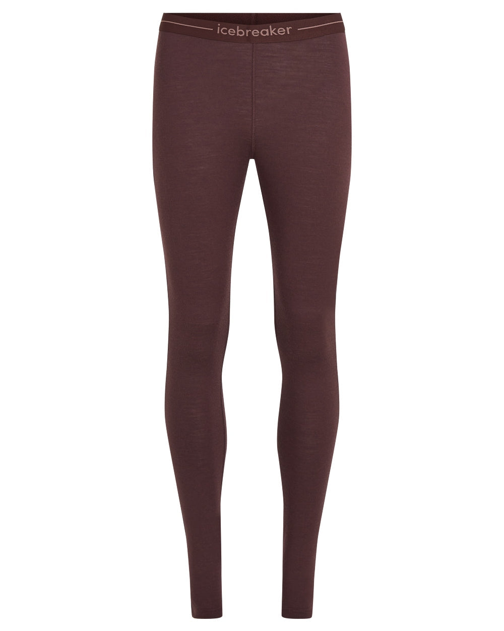 Java Coloured Icebreaker Womens Merino 200 Oasis Thermal Leggings on white background
