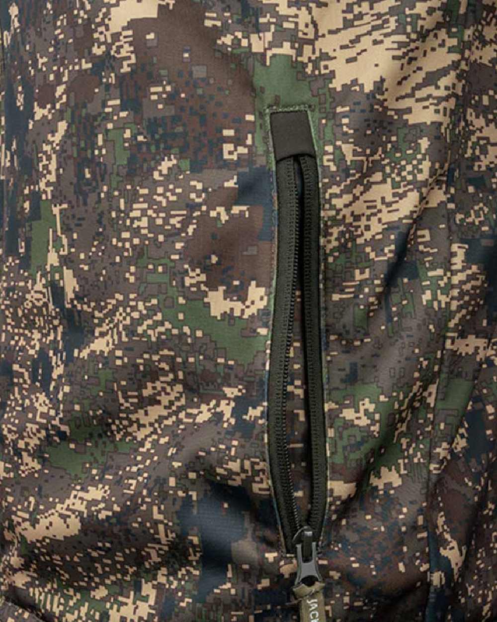 Digicam coloured Jack Pyke Ashcombe Technical Fleece on White background