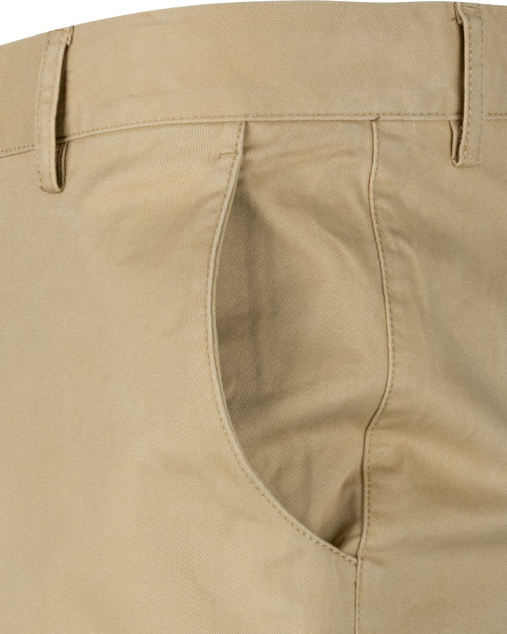 Heritage Beige coloured Jack Pyke Chino Trousers on white background