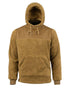 Camel Coloured Jack Pyke Mens Sherpa Fleece Hoodie Gen 2 on white background