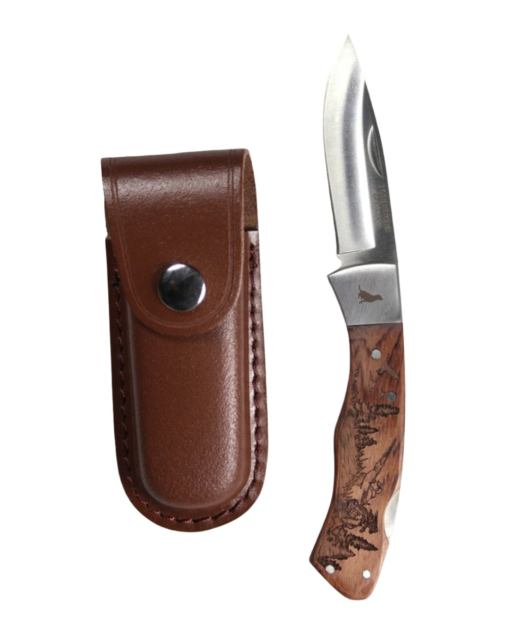 Hunter style Jack Pyke Shires Knife Range on white background