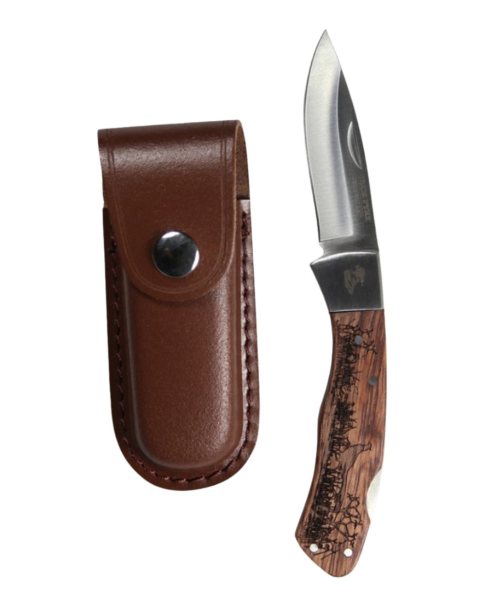 Pheasant style Jack Pyke Shires Knife Range on white background