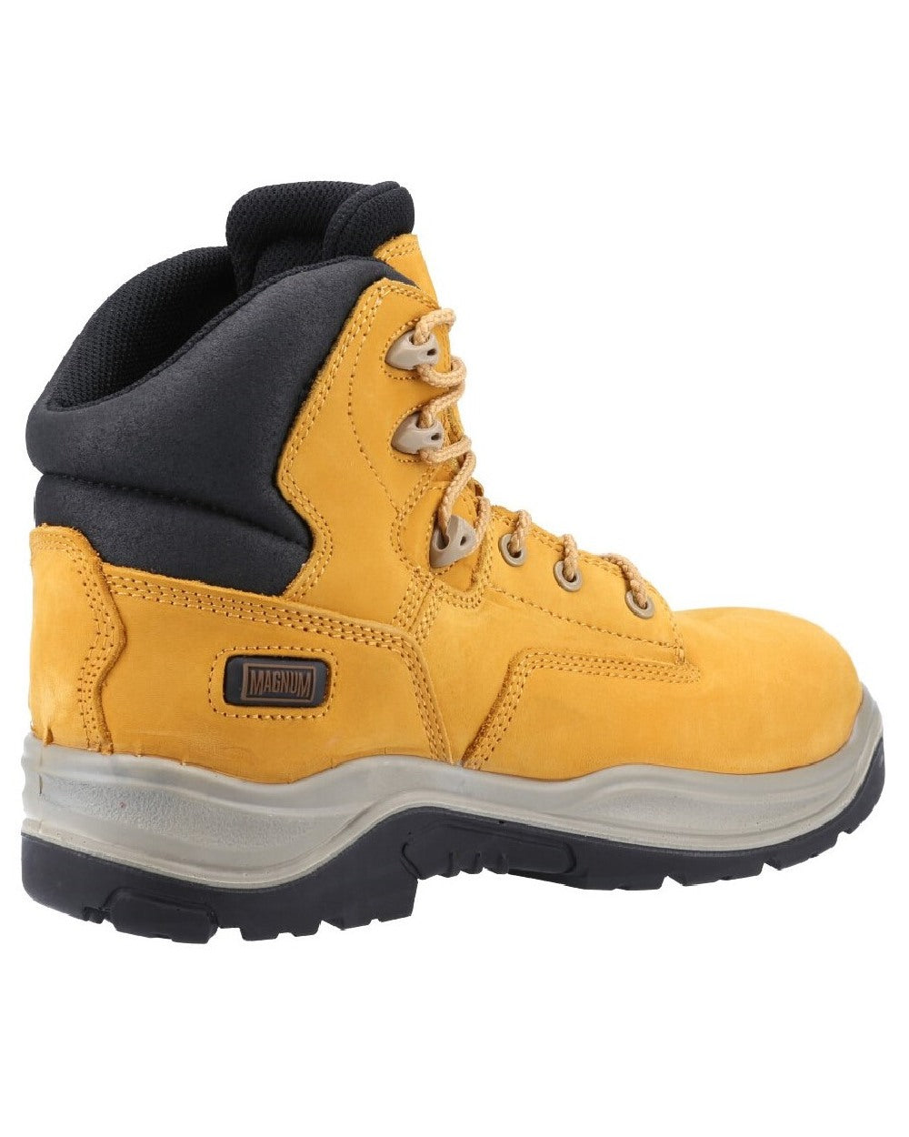 Honey Coloured Magnum Mens Precision Sitemaster CT CP Uniform Safety Boots on white background