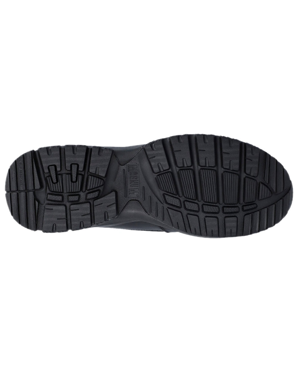 Black Coloured Magnum Mens Vanguard 6.0 CT CP Safety Boots on white background