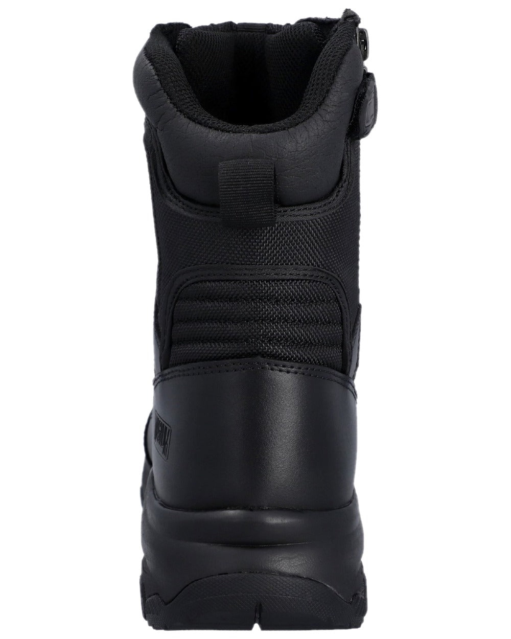 Black Coloured Magnum Mens Vanguard 8.0 CT CP SZ Safety Boots on white background