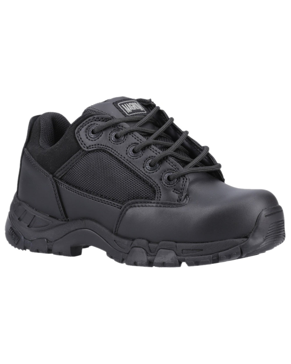Black Coloured Magnum Mens Viper Pro 3.0 Plus Uniform Shoes on white background