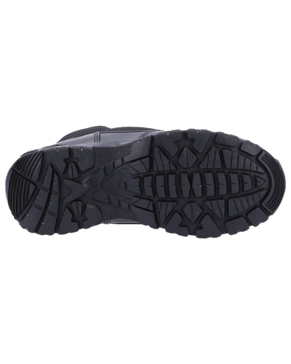 Black Coloured Magnum Mens Viper Pro 5.0 Plus Waterproof Uniform Boots on white background