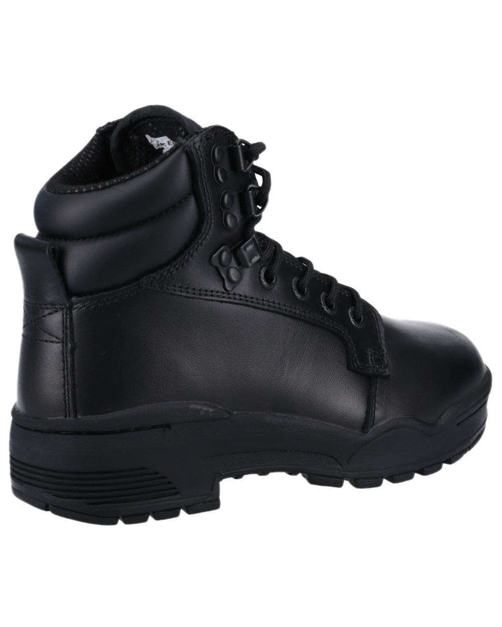 Black Coloured Magnum Patrol CEN Uniform Boots on white background