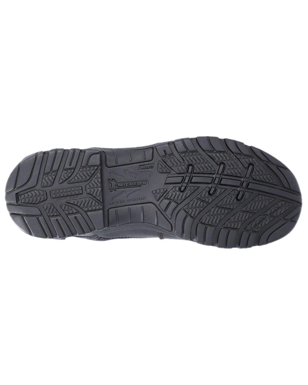 Black Coloured Magnum Strike Force 8.0 Side-Zip CT CP Waterproof Uniform Safety Boots on white background