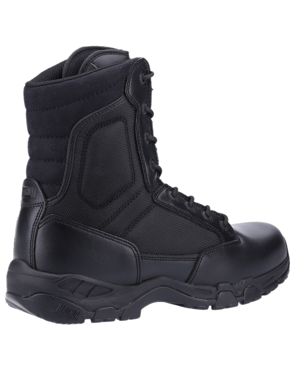 Black Coloured Magnum Viper Pro 8.0 Plus Uniform Boots on white background