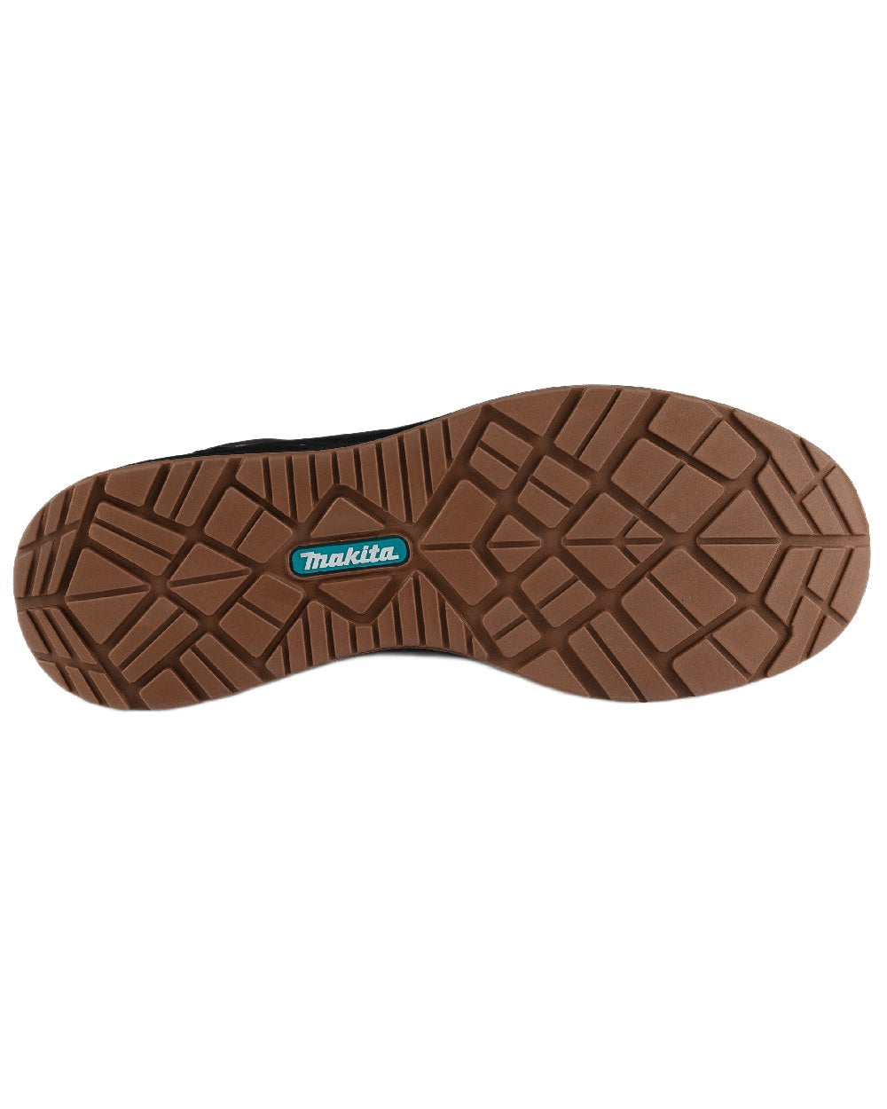 Black Coloured Makita Mens Osaka Safety Boots on white background
