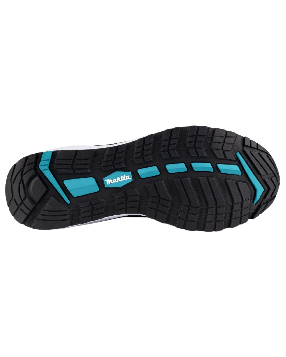Black Coloured Makita Womens Kobe Safety Trainers on white background