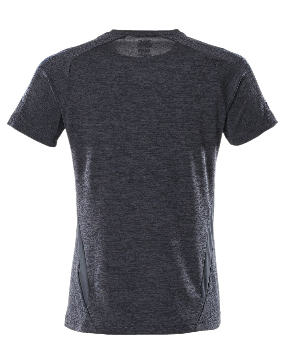 Dark Navy Coloured Mascot Womens Accelerate V-Neck T-Shirt on white background