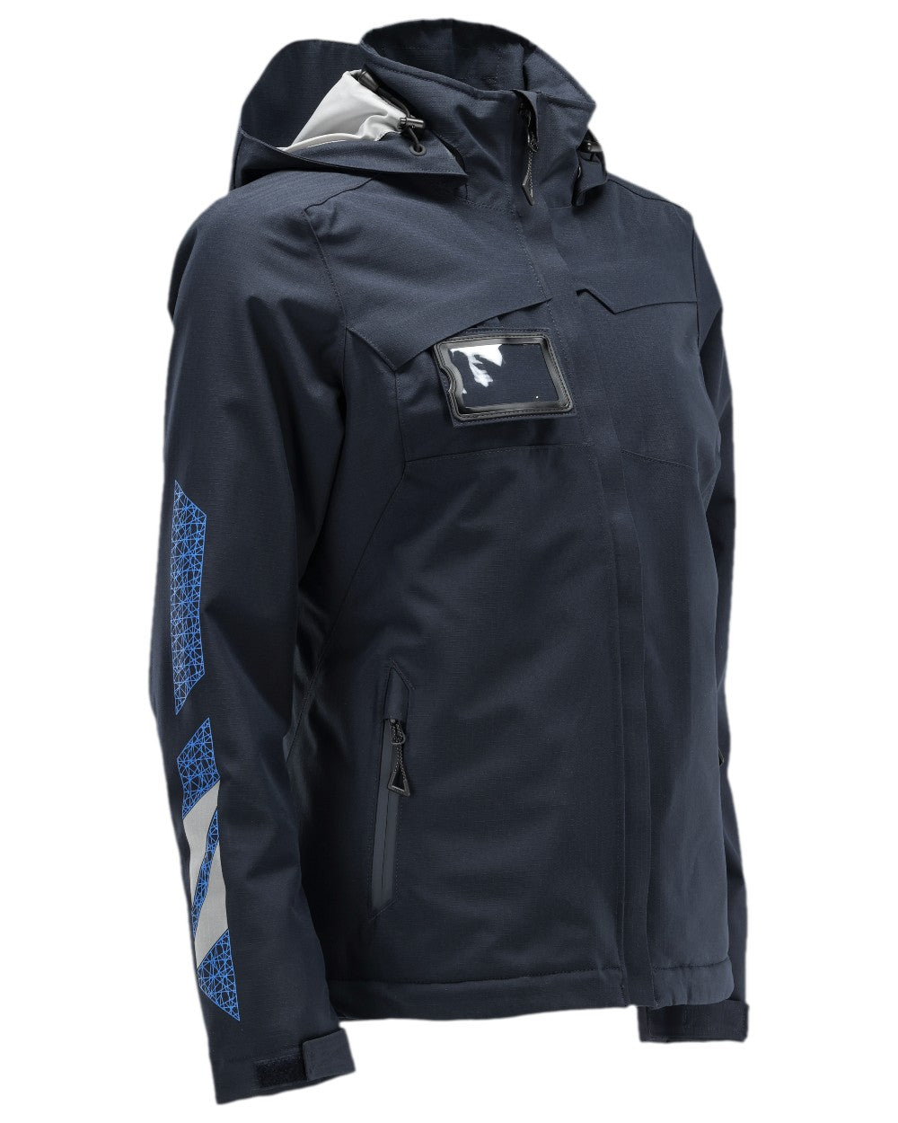 Dark Navy Coloured Mascot Womens Accelerate Winter Jacket on white background