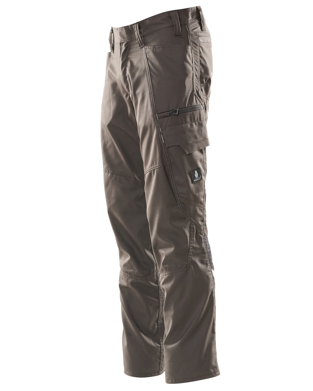Dark Anthracite Coloured Mascot Workwear Mens Accelerate Extra Lightweight Trousers on white background