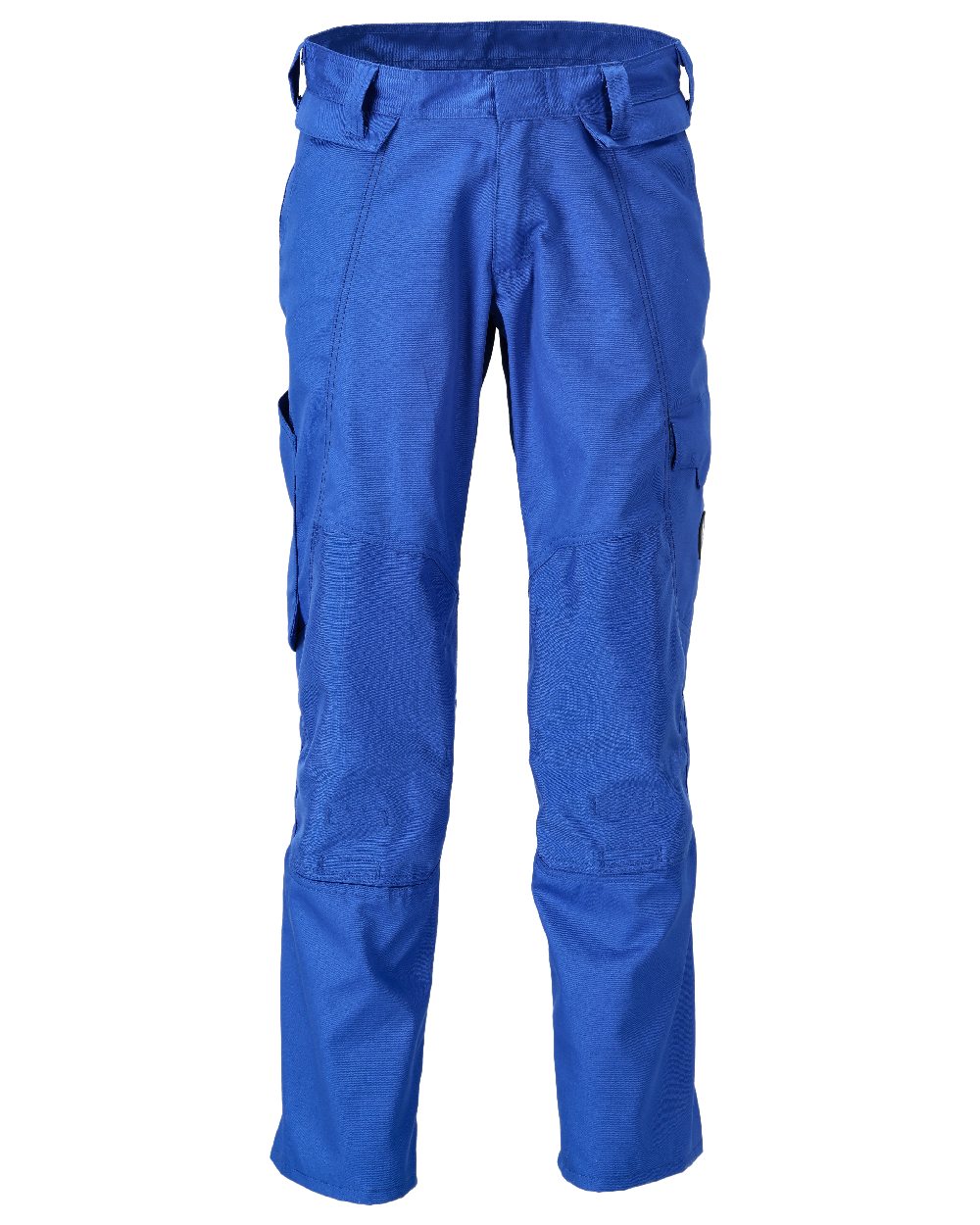 Azure Blue Coloured Mascot Workwear Mens Accelerate Lightweight Trousers With Kneepad Pockets on white background