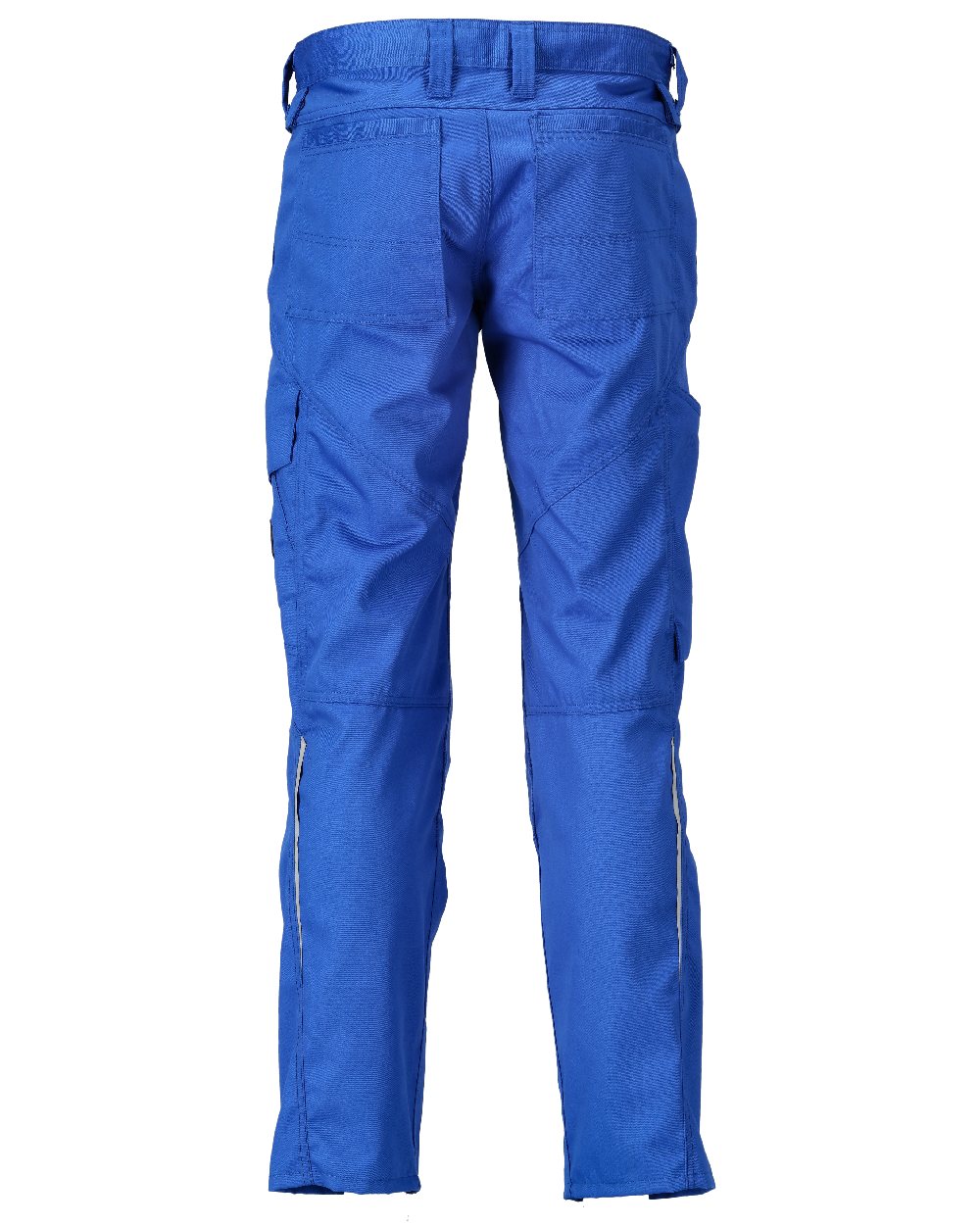 Azure Blue Coloured Mascot Workwear Mens Accelerate Lightweight Trousers With Kneepad Pockets on white background