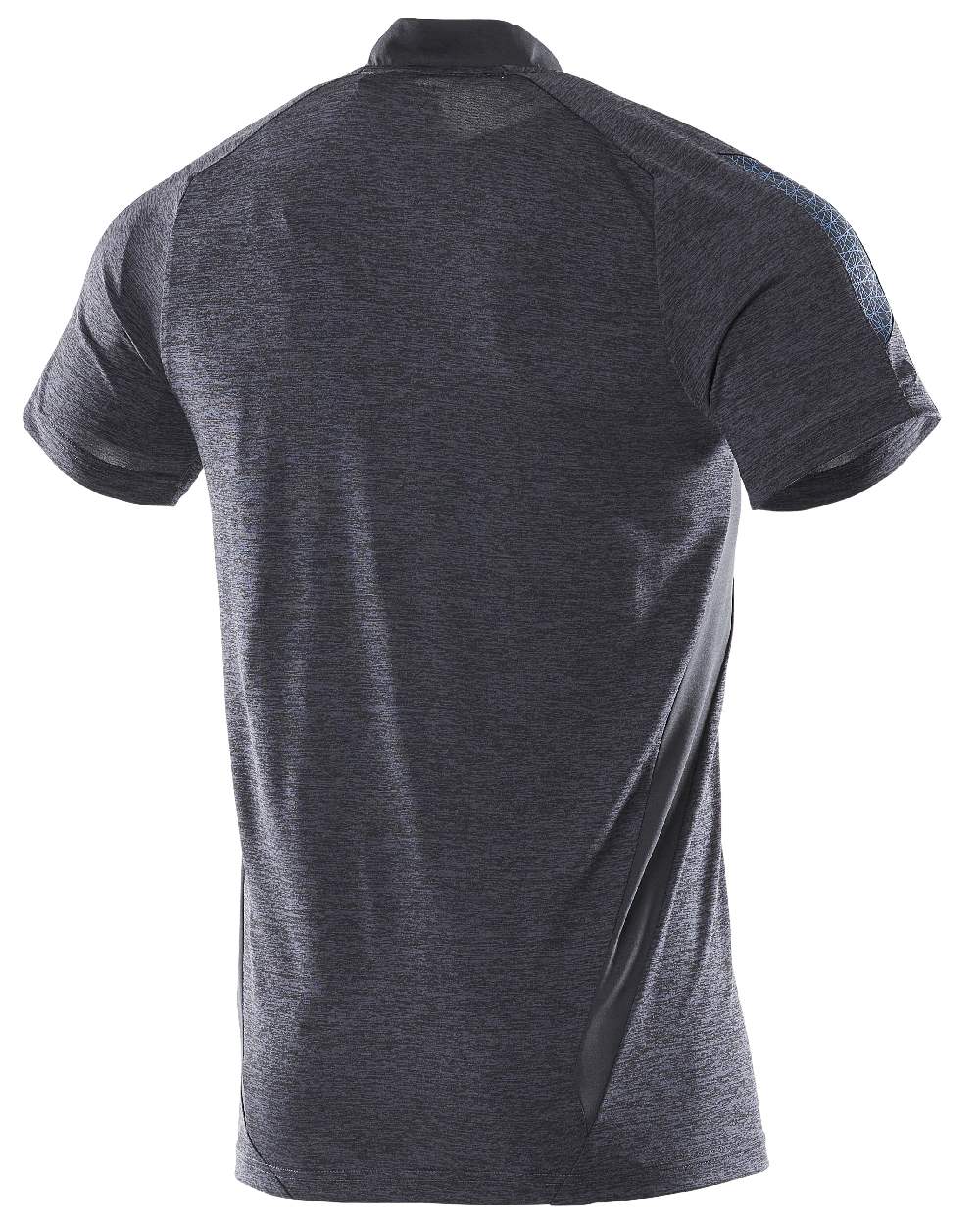 Dark Navy Coloured Mascot Workwear Mens Accelerate Polo Shirt on white background