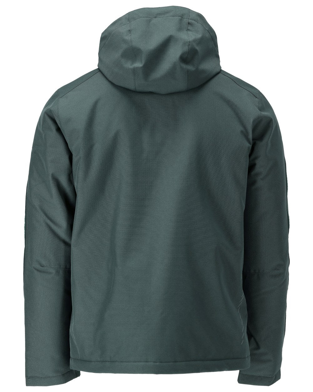 Forest Green Coloured Mascot Workwear Mens Customized Breathable Winter Jacket on white background