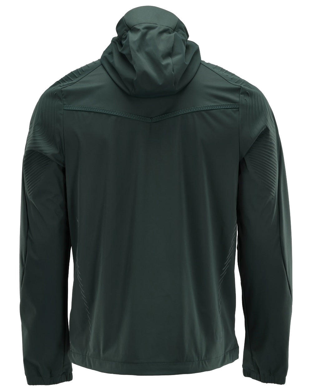 Forest Green Coloured Mascot Workwear Mens Customized Windproof Jacket on white background