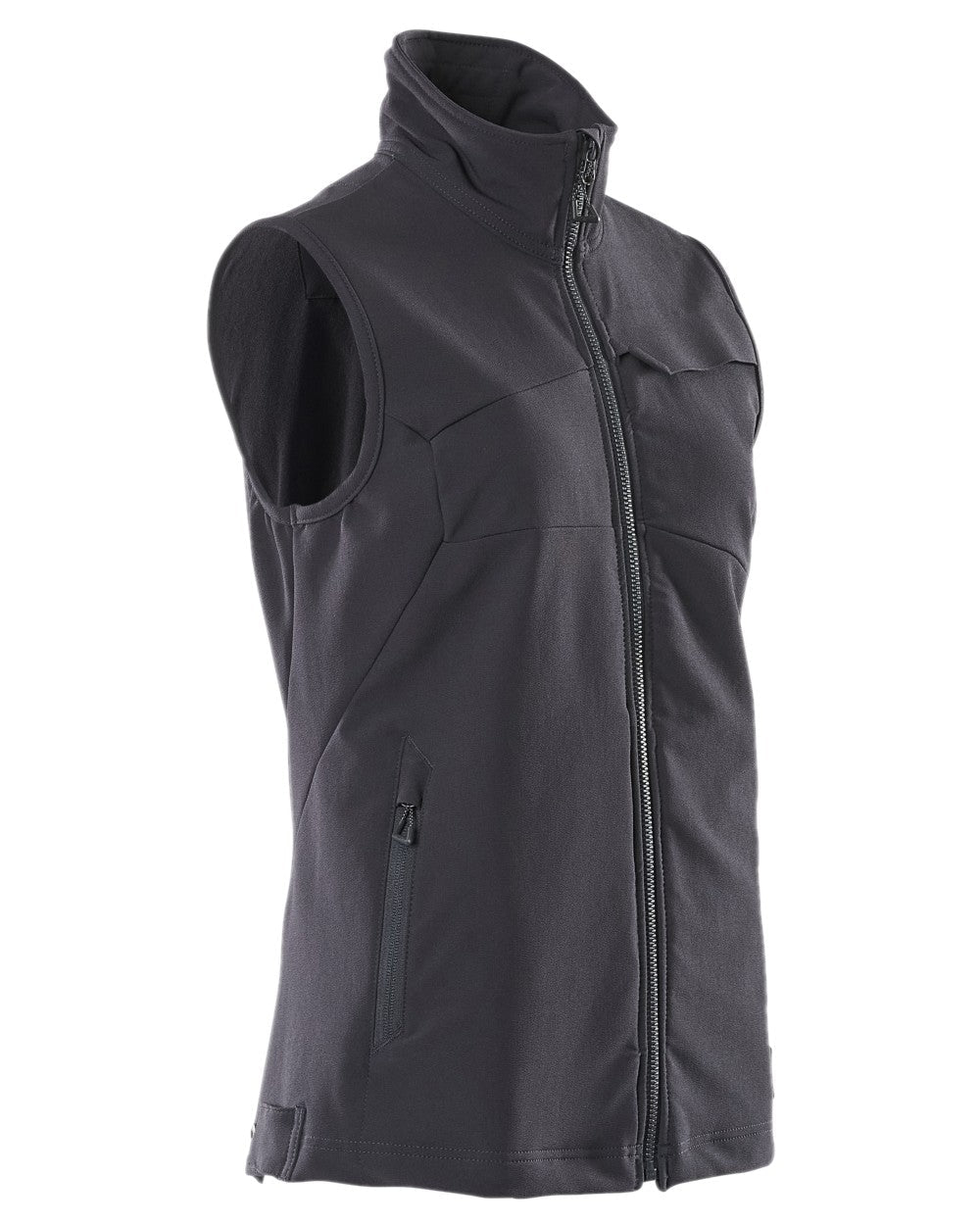 Dark Navy Coloured Mascot Workwear Womens Accelerate Gilet on white background