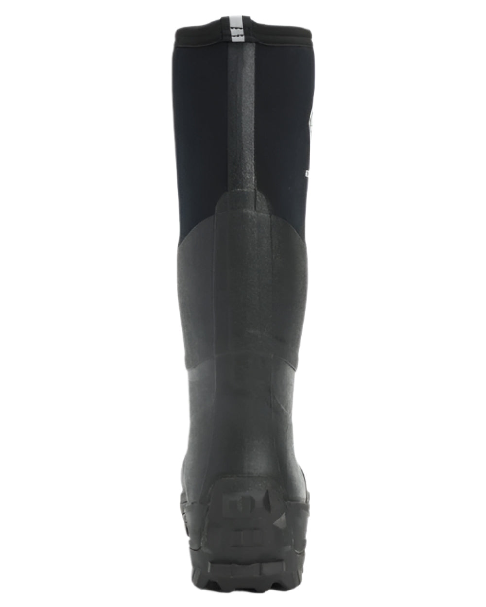 Black Coloured Muck Boots Muckmaster Tall Boot on white background