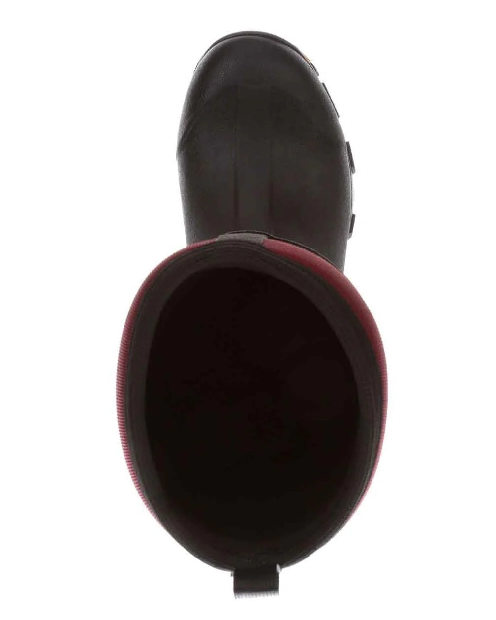 Black Windsor Wine coloured Muck Boots Womens Arctic Ice Tall Wellingtons on white background