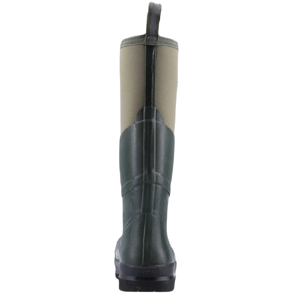 Muck Boots Chore Max Steel Toe S5 Tall Boots in Moss