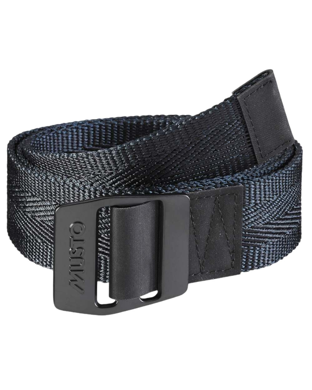 True Navy Coloured Musto Essential Belt On A White Background