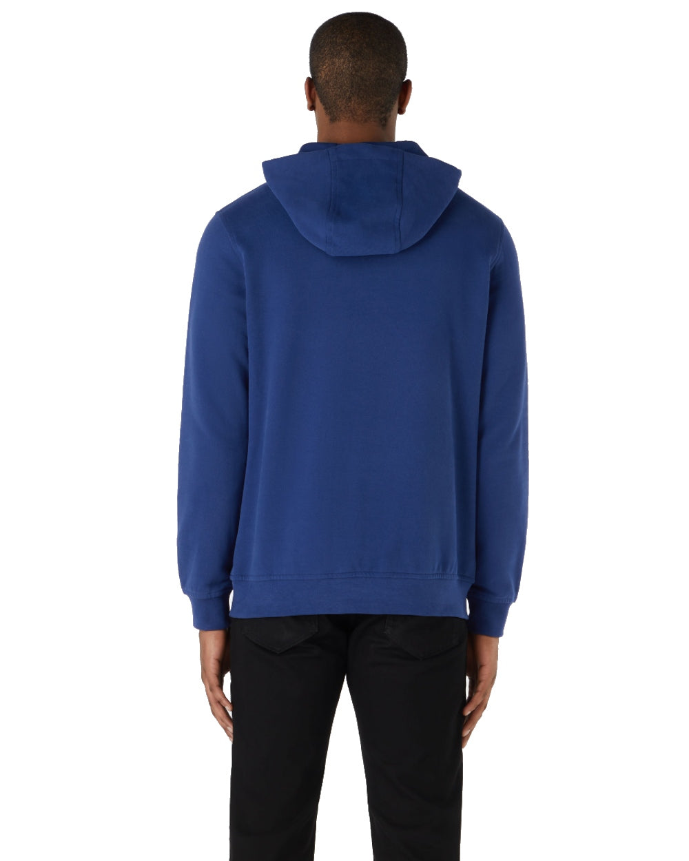Blueprint coloured Musto Mens Logo Hoodie on White background