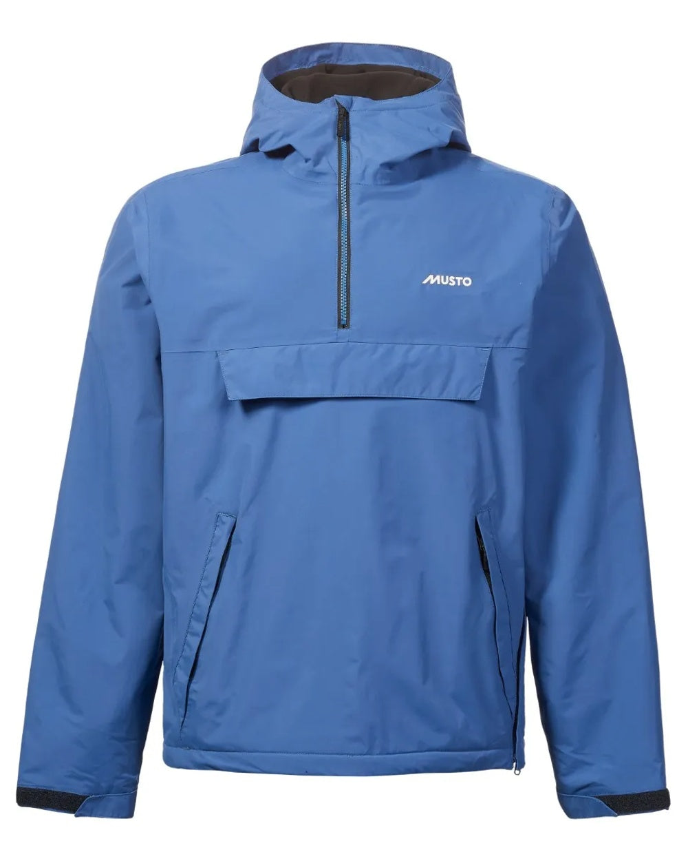 Musto Mens Snug Anorak in Marine Blue
