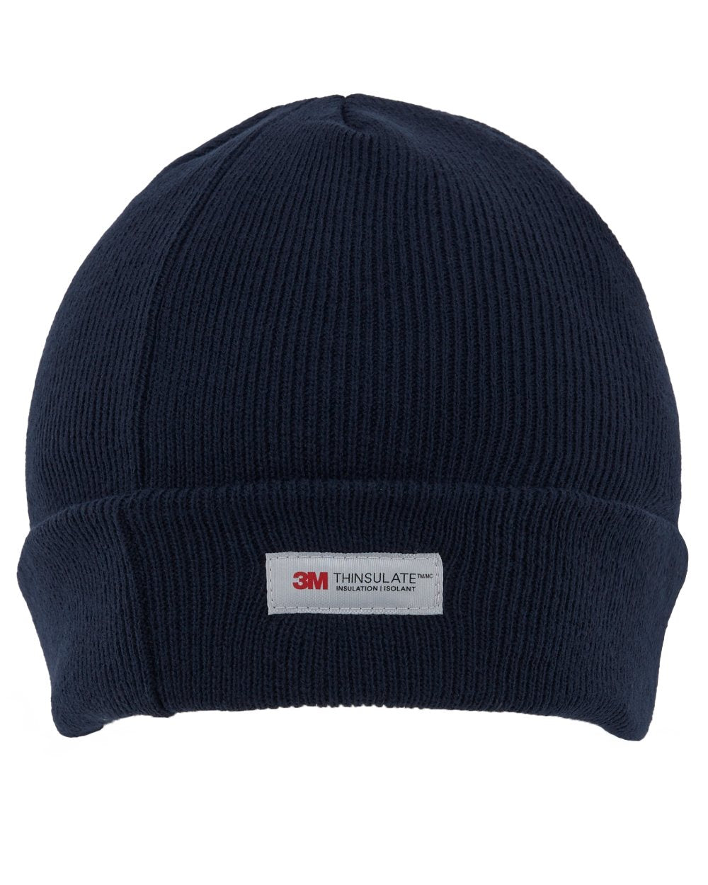 Navy coloured Regatta Thinsulate Acrylic Hat on white background