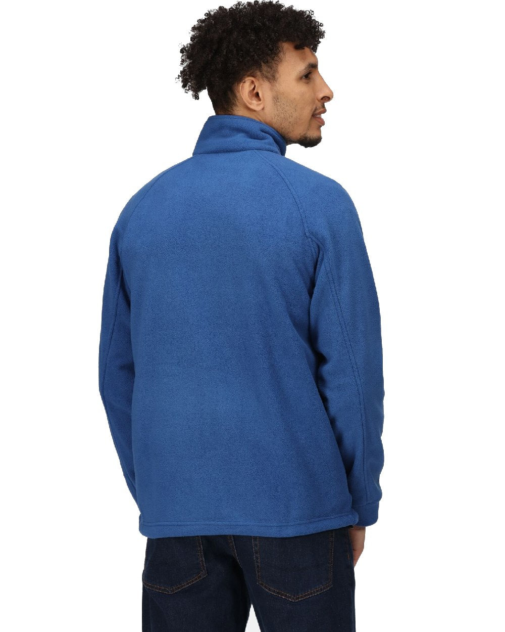 Royal Blue coloured Regatta Thor III Fleece on white background