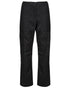 Black coloured Regatta Womens New Action II Trousers on white background