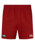 Rhubarb coloured Ridgeline Hose Down Shorts on white background