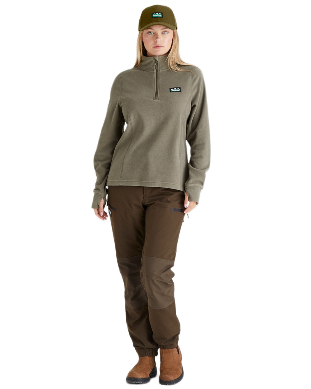 Teak Coloured Ridgeline Monsoon Classic Cap on white background