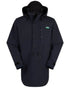 Navy Coloured Ridgeline Monsoon Classic Waterproof Smock on white background