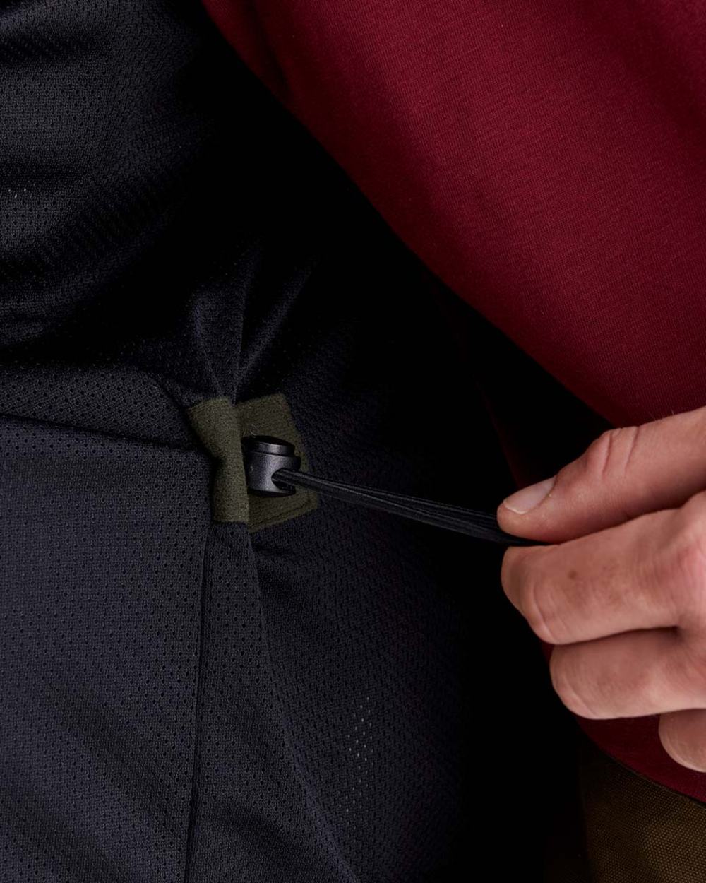 Deep Forest coloured Ridgeline Torrent Waterproof Jacket on white background