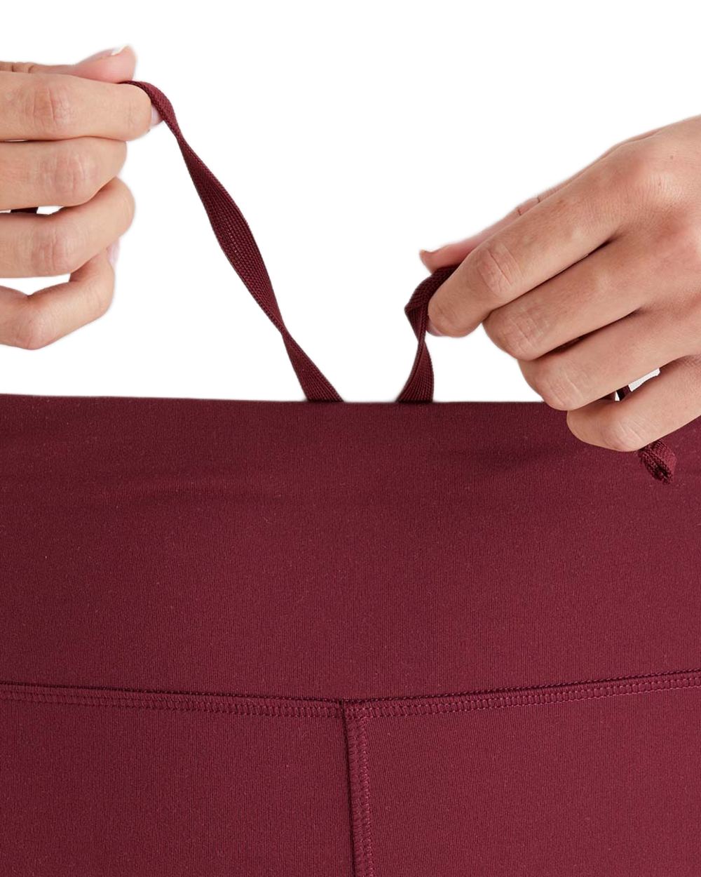 Winter Berry Coloured Ridgeline Womens Infinity Leggings On A White Background