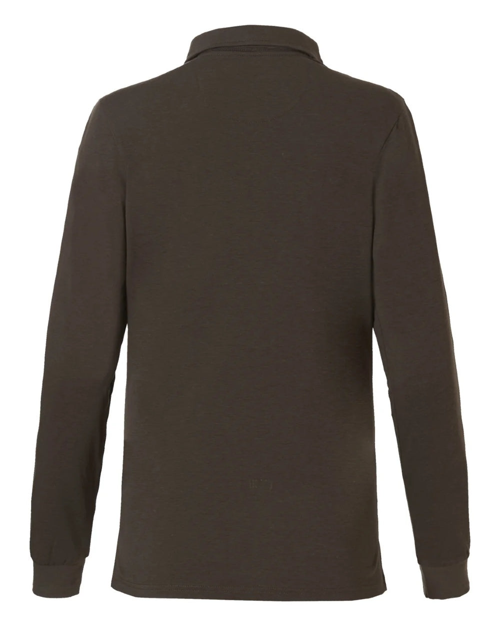 Olive Green coloured Rovince Mens Bamboo Polo Shirts on white background